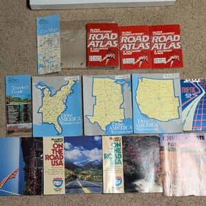 Excellent condition Readers Digest  Road Atlas Bundle Vintage Collectables
